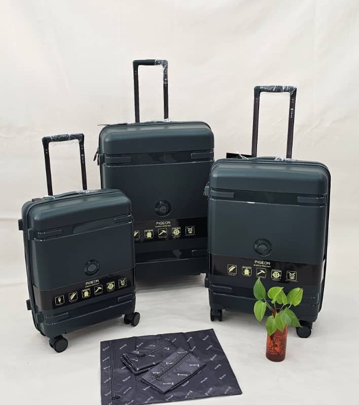 ست چمدان خارجی برند پیجون pigeon  در ۹ رنگ