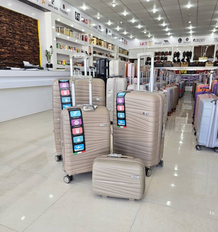 چمدان چهار تکه نشکن pp برند های فلایر