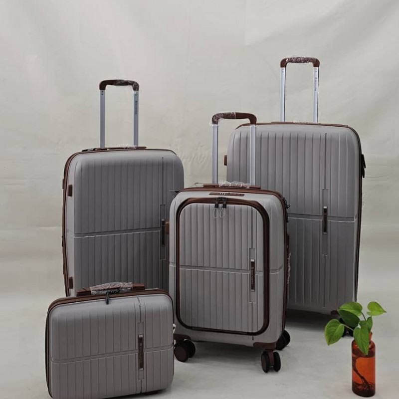 ست چهار ۴ تکه چمدان برند در ۸ رنگ و ارسال سریع جنس پلی پروپیلن نشکن