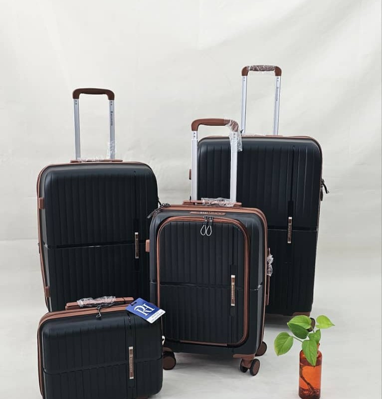 چمدان وارداتی ۴  تکه   ضدضربه ۱۰۰٪نشکن.