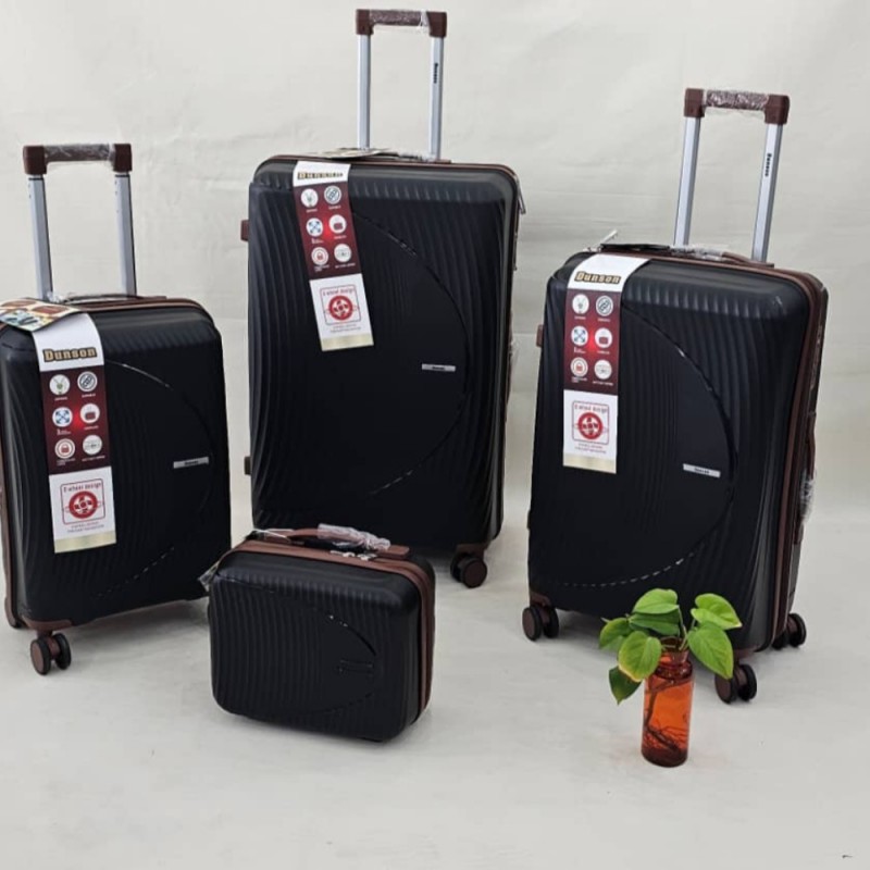 ست چمدان  ۱۰۰٪نشکن.pp دانسون dansun رنگ مشکی