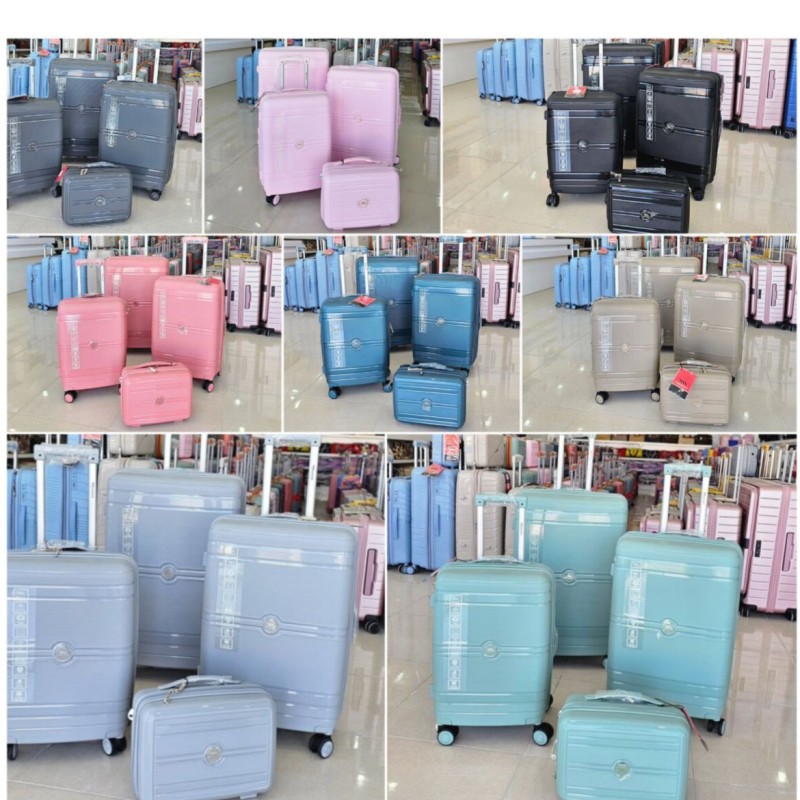 چمدان وارداتی برند monza (اصل) رنگ طوسی