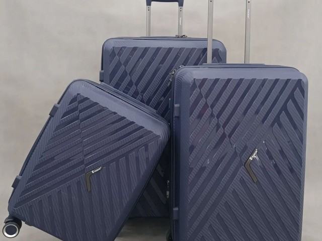 چمدان وارداتی برند پیژون ضد ضربه ۱۰۰٪ نشکن ۳ تکه