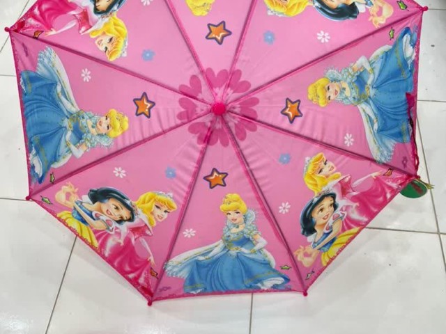 چتر وارداتی کیفیت عالی طرح دار سایز بچه گانه