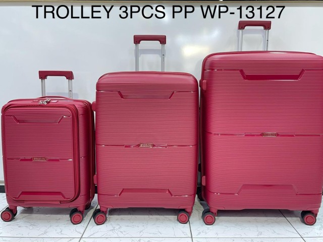 چمدان ۳ تکه برند پیژن pigeon سفارش ایتالیا  . نشکن