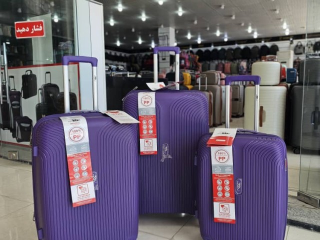 مجموعه 3 عددی چمدان وارداتی برند مونزا monza. ضدضربه ۱۰۰٪نشکن.