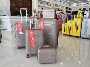 ست چمدان وارداتی Monza منزا  اصل جنس پروپیلن نشکن انعطاف پذیر نرم و سبک