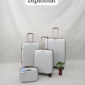 ست چمدان وارداتی نشکن برند diplomat دیپلمات در ۸ رنگ