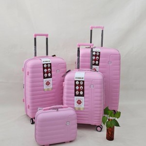 ست چمدان خارجی نشکن  pp در ۸ رنگ