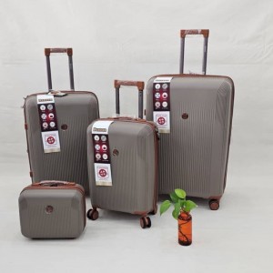 چمدان بهترین کیفیت نشکن رنگ نسکافه ای برند دانسون