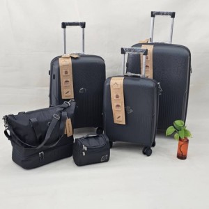 چمدان بجنس پلی پرو پیلن پ پ نشکن و فول آپشن  رنگ بندی