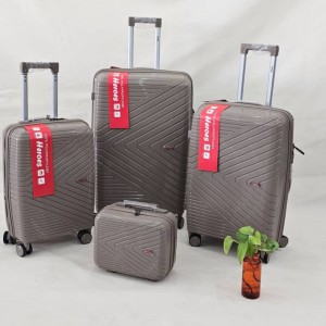 ست ۴ عددی چمدان نشکن pp برند هرویس heroes رنگبندی