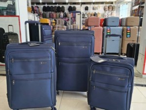 چمدان برزنتی برند پرزیدنت peresident (وارداتی) ۳ تکه بزرگ متوسط کابین