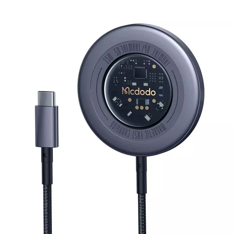 شارژر وایرلس مگنتی مگ سیف شفاف مک دودو Mcdodo CH-2330