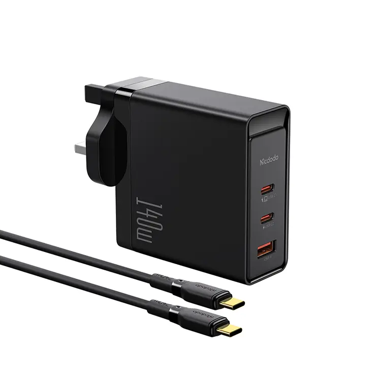 شارژر دیواری 140 وات GaN5 Pro با کابل 240W مک دودو Mcdodo CH-2903