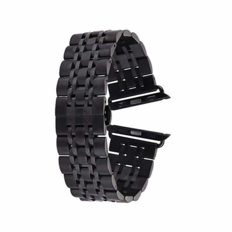 بند رولکس اپل واچ 7 مهره (Apple Watch 7 Bead Rolex Strap)