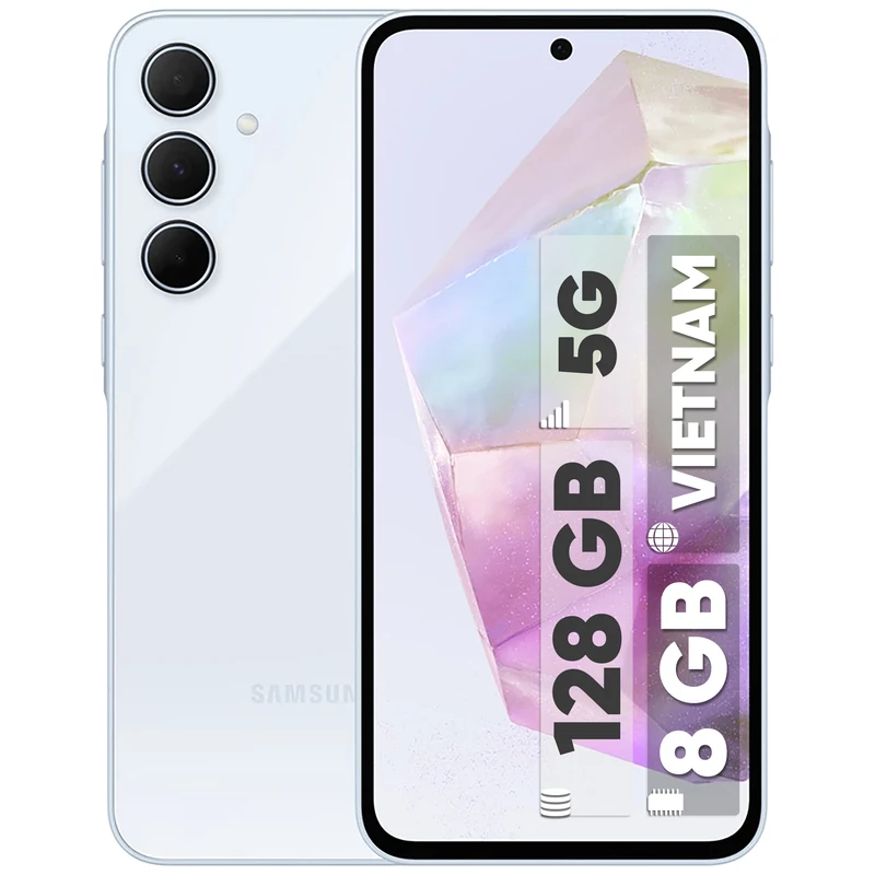 گوشی موبایل سامسونگ مدل Galaxy A35 دو سیم کارت ظرفیت 128 گیگابایت رم 8 گیگابایت ویتنام