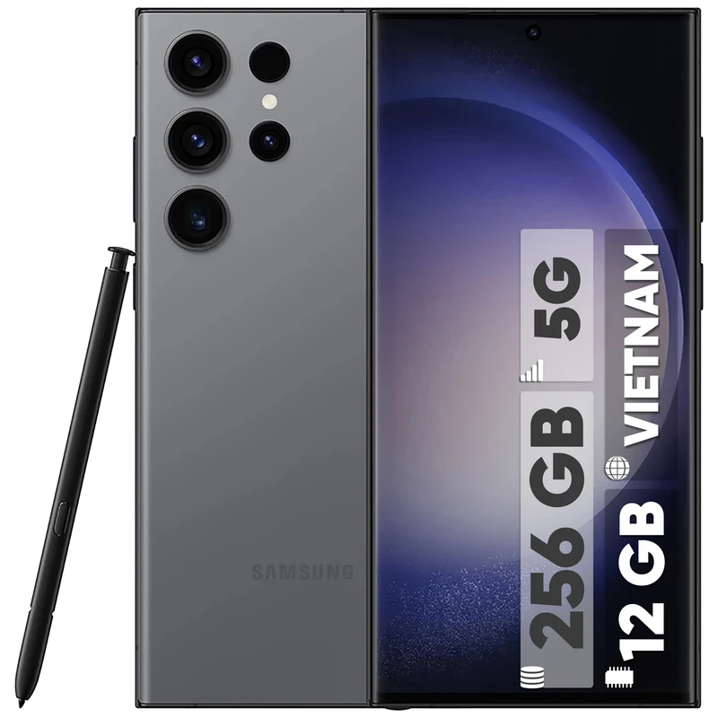 گوشی موبایل سامسونگ مدل Galaxy S23 Ultra دو سیم کارت ظرفیت 256 گیگابایت و رم 12 گیگابایت ویتنام