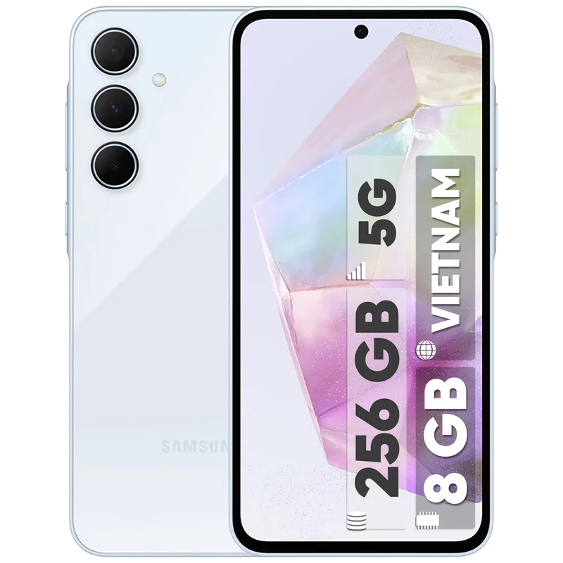 گوشی موبایل سامسونگ مدل Galaxy A35 دو سیم کارت ظرفیت 256 گیگابایت رم 8 گیگابایت ویتنام