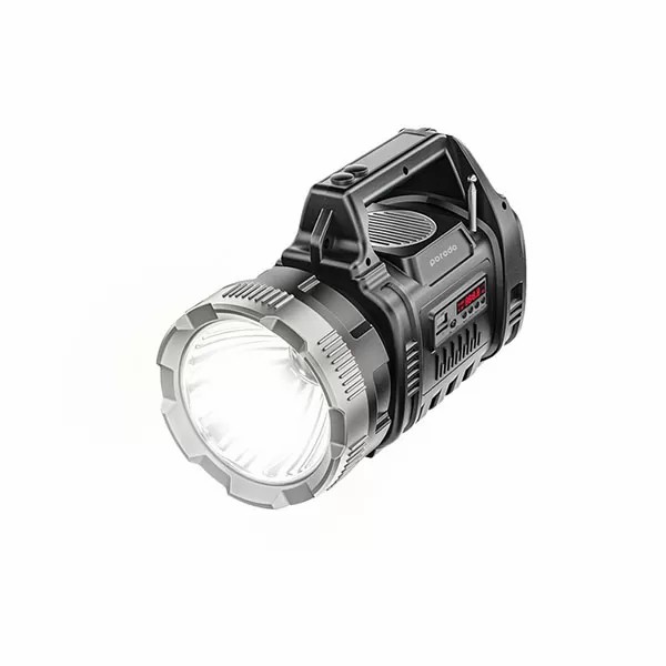 چراغ قوه و اسپیکر چندمنظوره پرودو Porodo Flashlight &amp; Speaker PD-LSFLSP