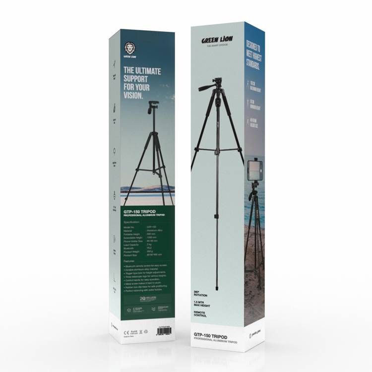 سه پایه آلومینیومی حرفه ای GTP-100 گرین لاین