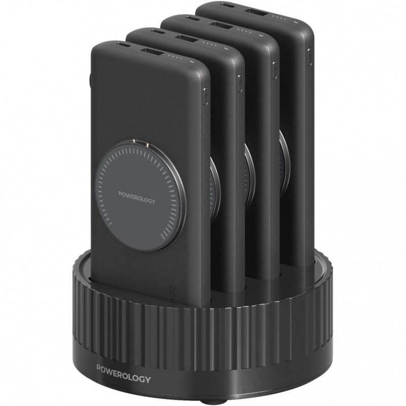 پاوراستیشن 8 در 1 پاورولوژی Powerology 10000mAh Power Bank Terminal PPBCHA2681BK
