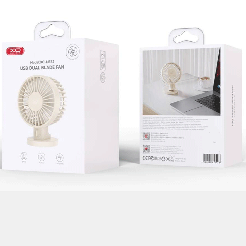 پنکه رو میزی ایکس او XO USB Dual Blade fan XO-MF82