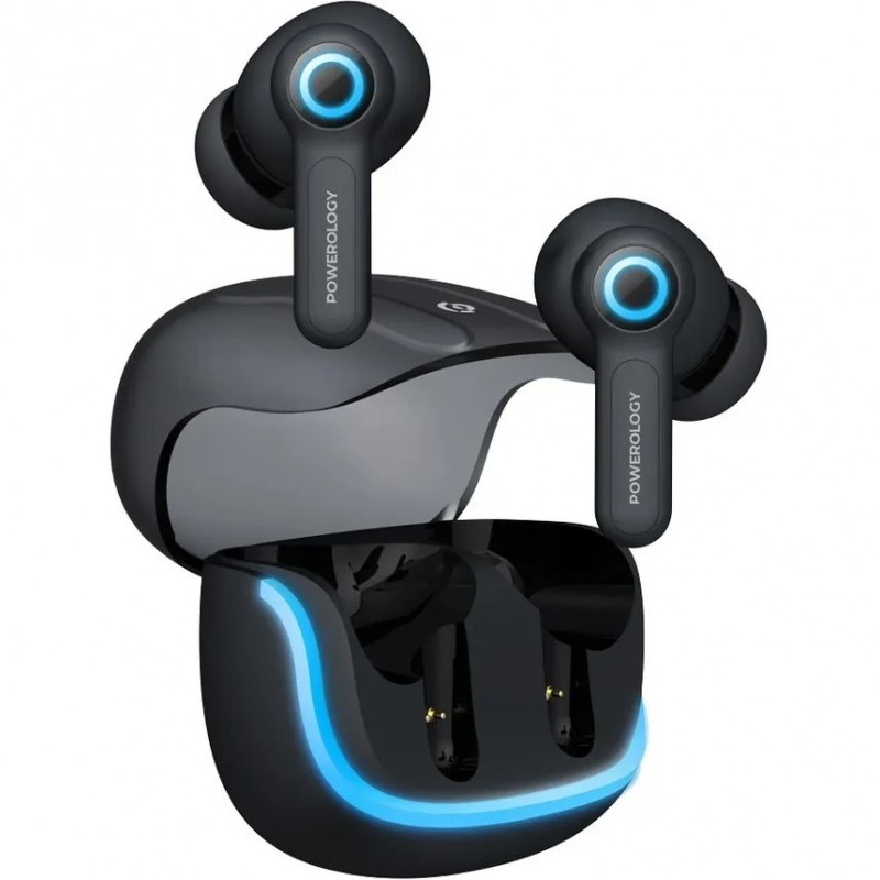 هندزفری بلوتوث پاورولوژی Powerology TWS Earphone with Quad Mic ENC PWLAU006