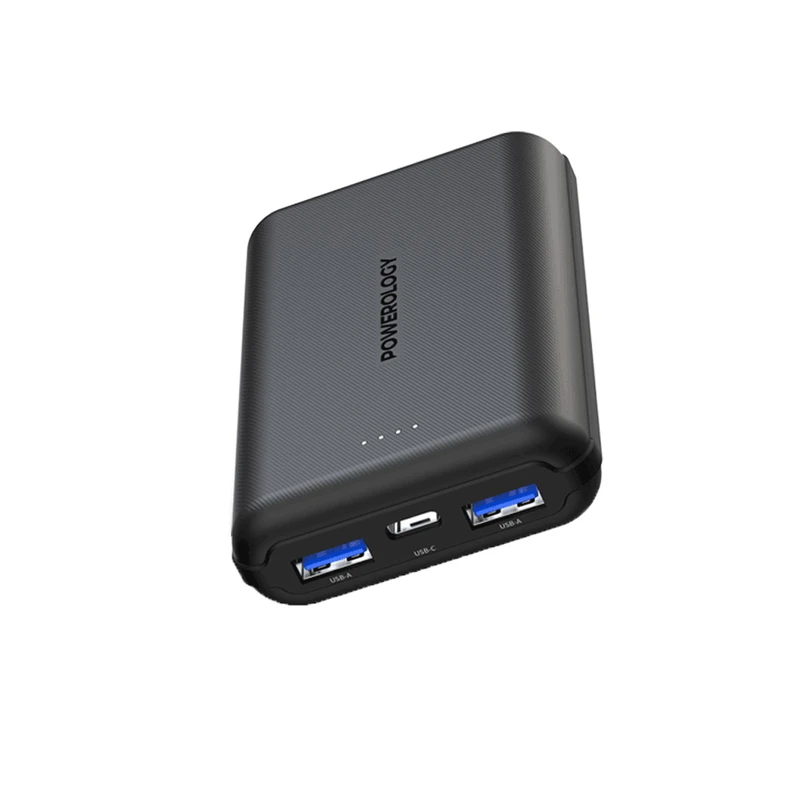 آداپتور شارژ سه پورت 65 وات پاورولوژی Powerology GaN Ultimate PD Charger PWCUQC019