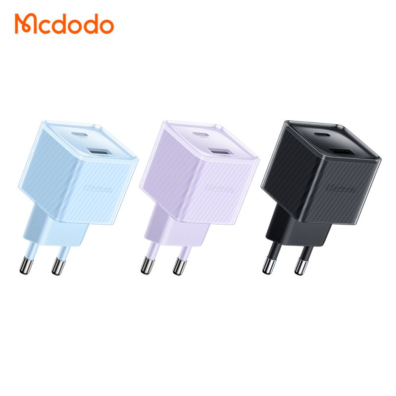آداپتور دو پورت 30 وات همراه با شارژ اپل واچ مک دودو Mcdodo 2in1 Charger CH-3700