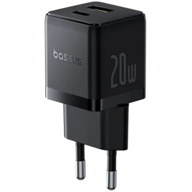 آداپتور شارژ دو پورت همراه با کابل جویروم JOYROOM Mini Fast Charger Dual Ports L-2A123
