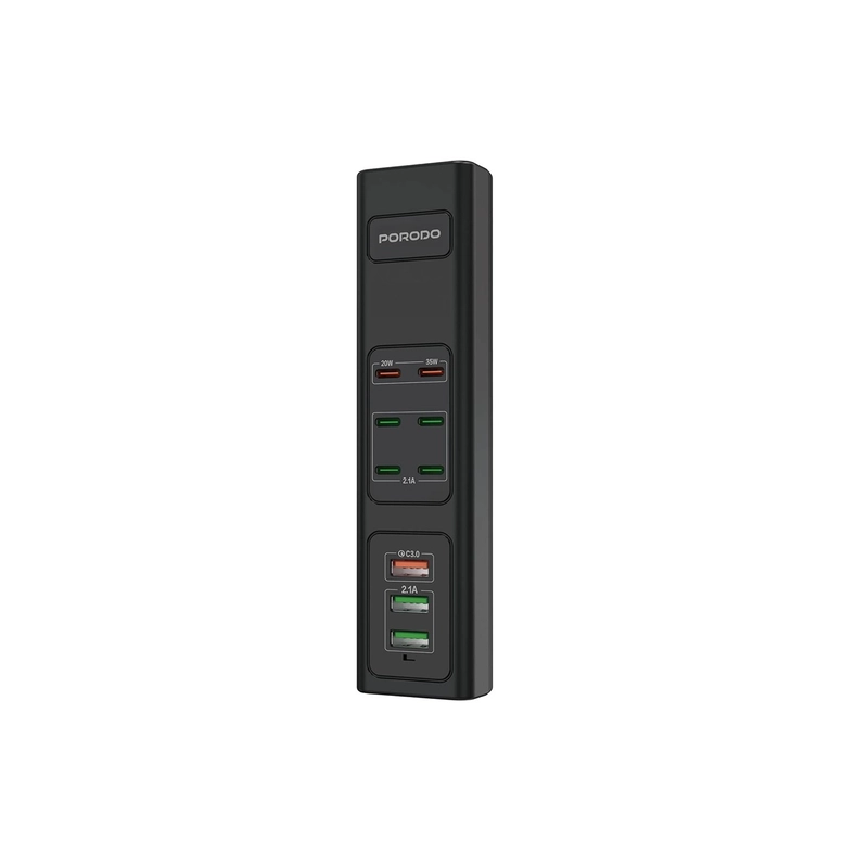 هاب شارژ 6 پورت 65 وات جویروم Joyroom GaN Multi-Port Power Station JR-TCM02