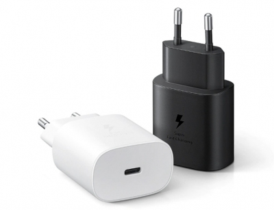 شارژر دیواری اورجینال سوپر فست 3 پین سامسونگ رو کارتنی 25 وات Samsung Charging Adapter 3pin EP-TA800