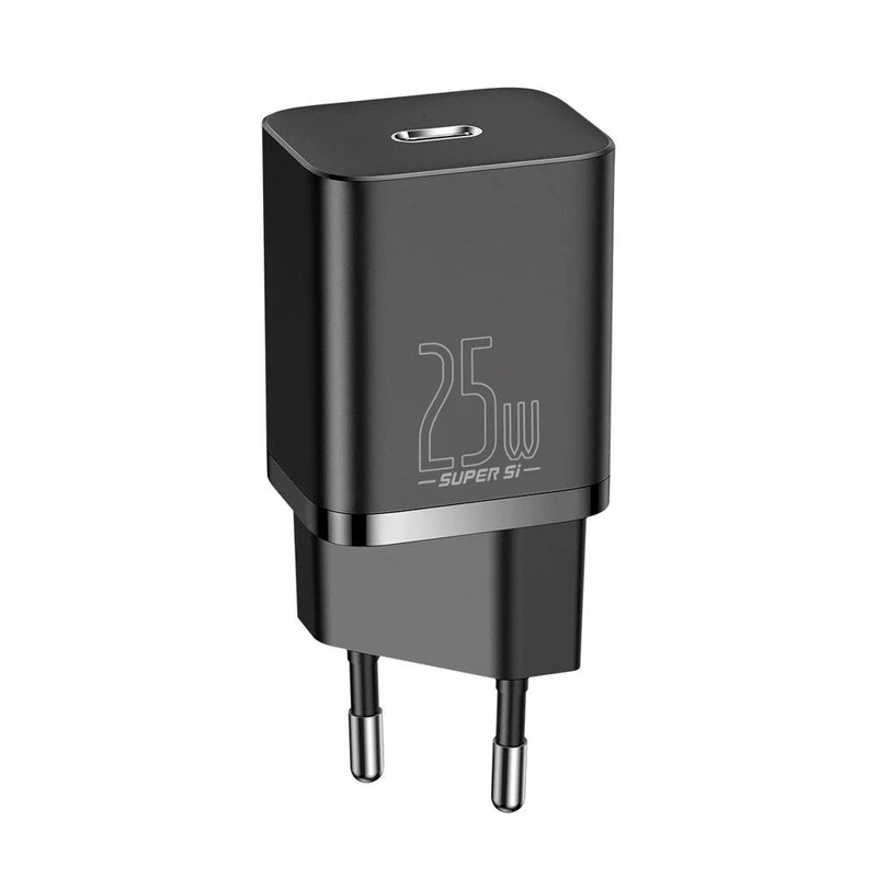 شارژر دیواری فست بیسوس Baseus Super si pro quick charger C+U 30W EU CCSUPP-E02
