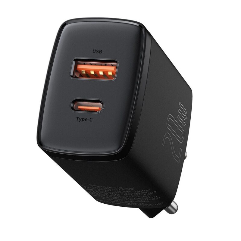شارژر دیواری فست شارژ با سه پورت بیسوس Baseus GaN2 Pro Quick Charger 2C+U CCGAN-K01