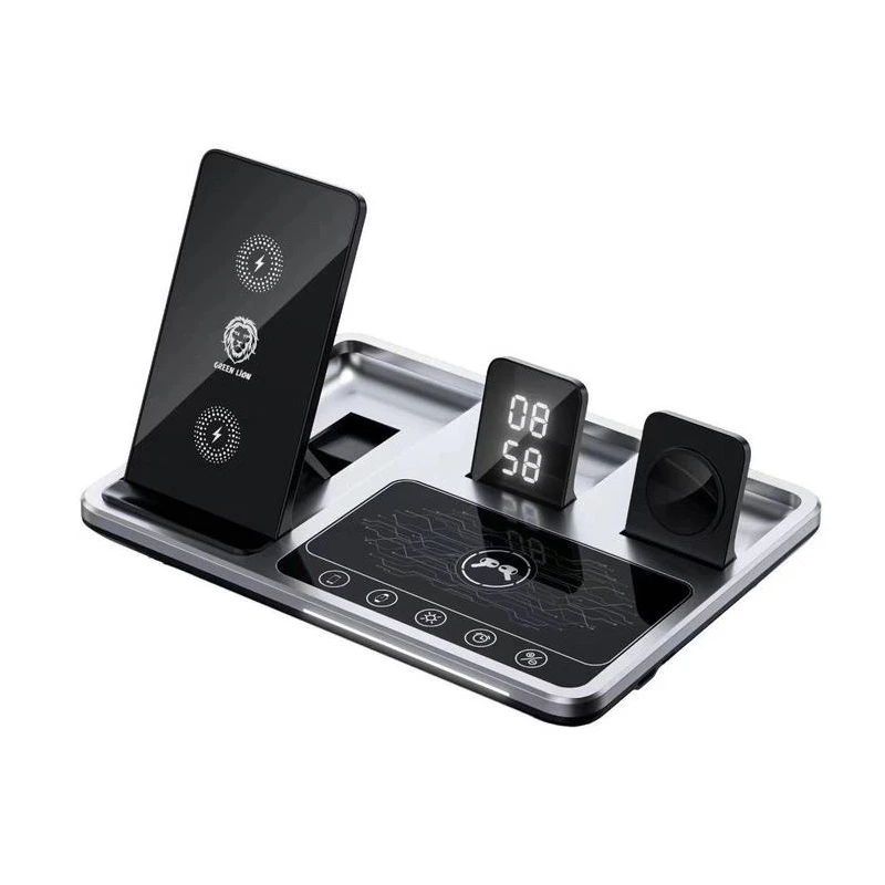 شارژر وایرلس 3 کاره مگنتی پرودو Porodo Multi-Device Wireless Charger PD-3N1MWFC
