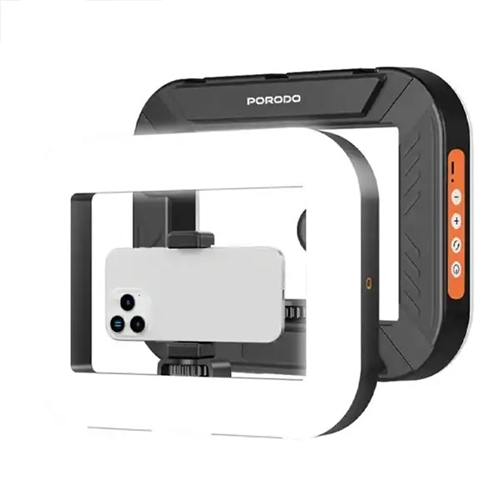 رینگ لایت دستی پرودو Porodo Handheld Ring Grip Camera PDLFST214BK
