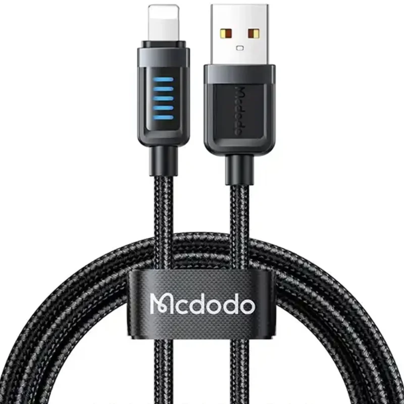 کابل شارژ لایتنینگ 12 وات مک دودو Mcdodo Cab Vision Cable CA-0320