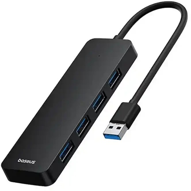 هاب 4 پورت USB 3.0 باسئوس مدل BS-OH080 15cm