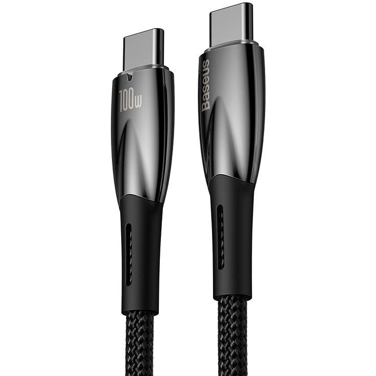 کابل تبدیل usb-c بیسوس مدل Glimmer CADH000701 طول 1 متر