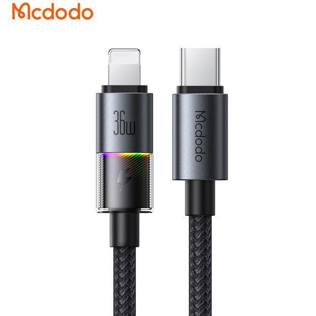 کابل تبدیل USB-C به لایتنینگ مک دودو مدل CA-819 طول 1.2 متر
