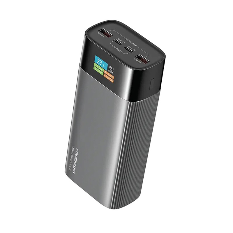 پاوربانک 40000 پاورولوژی Powerology VoltEdge 40000mAh Power Bank PPBCHA87