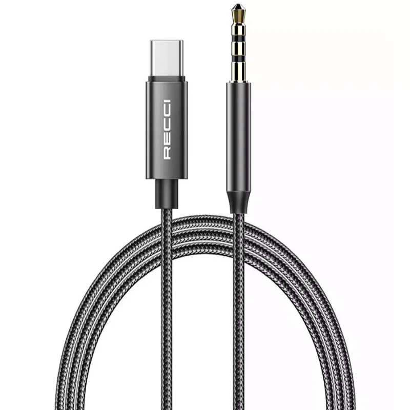 کابل انتقال صدا 3.5 میلی متری به usb-c رسی مدل RH03