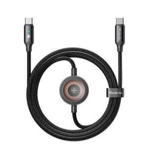 کابل شارژ تایپ سی به تایپ سی و اپل واچ مک دودو CA-2580 توان 60 وات