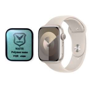 گلس پلیمرنانو مات اپل واچ 9 Apple Watch 9 45mm Polymer Nano Matte Glass