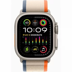 ساعت هوشمند اپل (اپل واچ) مدل Ultra 2 Titanium Case Trail Loop 49mm (بند تریل)