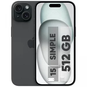 گوشی موبایل اپل مدل iPhone 15 تک سیم‌ کارت ظرفیت 512 گیگابایت و رم 6 گیگابایت نات اکتیو