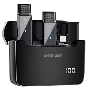 میکروفن بی سیم گرین لاین مدل 2in1 Digital Display Type-C