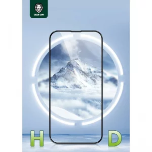 محافظ صفحه نمایش گرین مدل 3D Curved Pro مناسب برای گوشی موبایل اپل iPhone 14 Pro