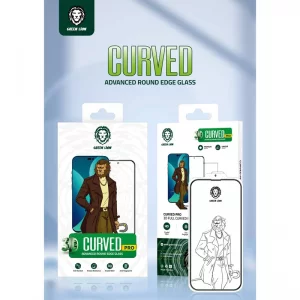 محافظ صفحه نمایش گرین مدل 3D Curved Pro مناسب برای گوشی موبایل اپل iPhone 14 Pro